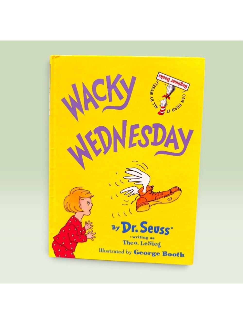 Dr. Seuss Wacky Wednesday Beginner Book Hardcover Vintage Kids Book